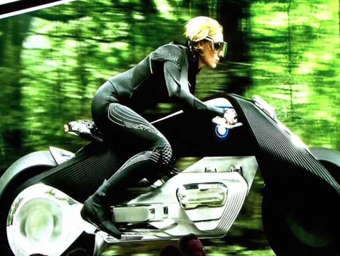 BMW just unveiled a stunning motorcycle concept that comes with augmented reality glasses