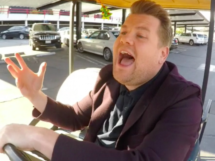 James Corden never looks at his ratings, only his YouTube numbers