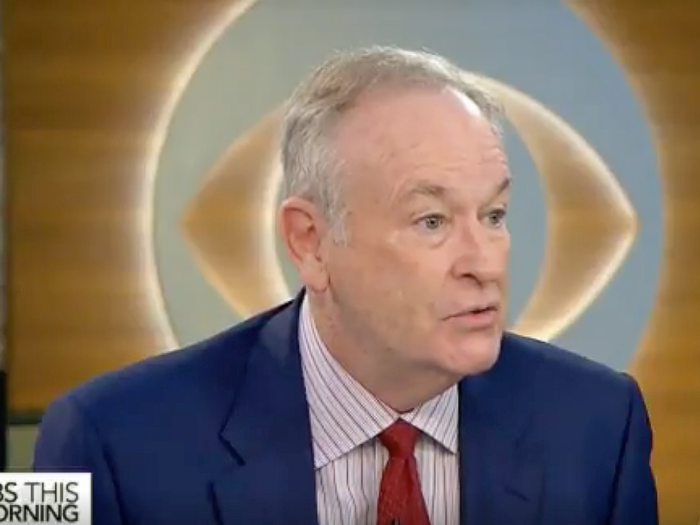 Bill O'Reilly had an unnerving reaction when asked about Megyn Kelly's new book