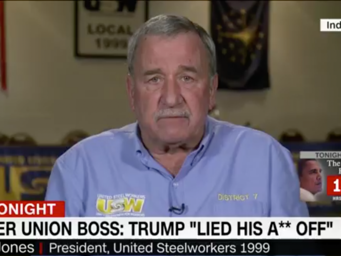 Trump fires back at union president who said he 'lied his a-- off' about Carrier deal