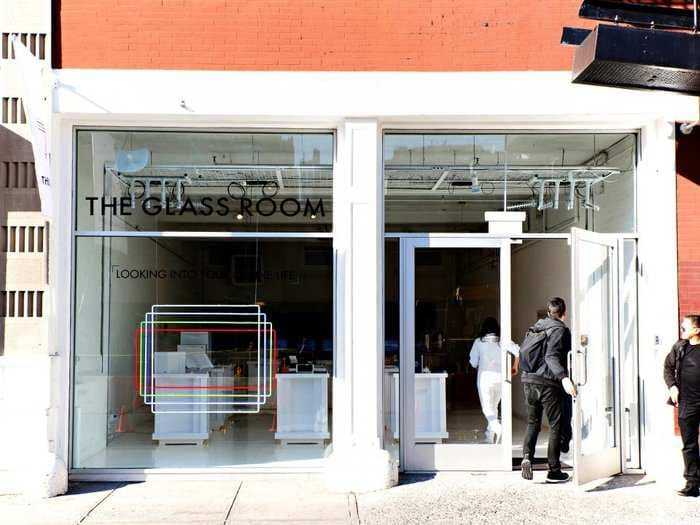 I took a tour of the popup store that shows how little privacy you actually have