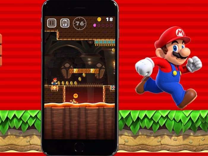 You can't give the new 'Super Mario' game for iPhone as a holiday gift even if you wanted to