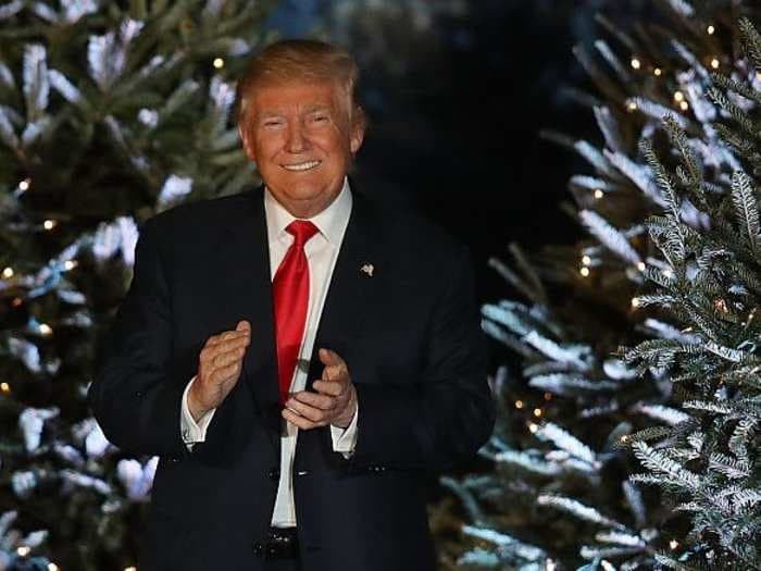 Trump gushes over 'very nice' Christmas letter from Putin amid mounting tension between the countries