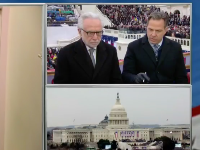 'One of the most radical speeches ever given by a president': Jake Tapper reacts to Trump's inauguration speech