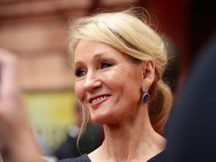 'History is watching': JK Rowling warns Theresa May as she 'heaps praise' on Donald Trump