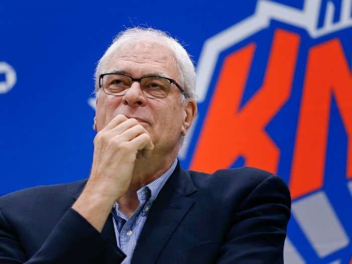 Phil Jackson's inscrutable tweet about leopards' spots appears to be a shot at Carmelo Anthony