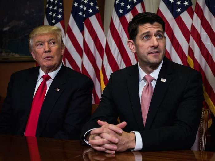 Paul Ryan distances himself from Trump on Russia