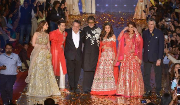 When Amitabh Bachchan walks and dances on the ramp, you know it will be epic