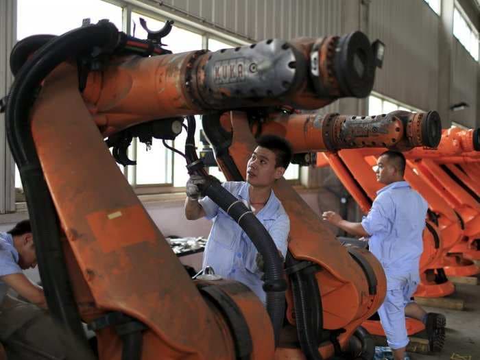 Forget humans - not even American robots can find work in American factories