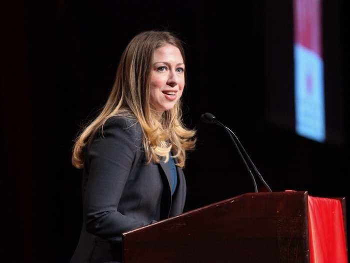 Chelsea Clinton had a one-word response to Trump's suggestion that Andrew Jackson would have stopped the Civil War