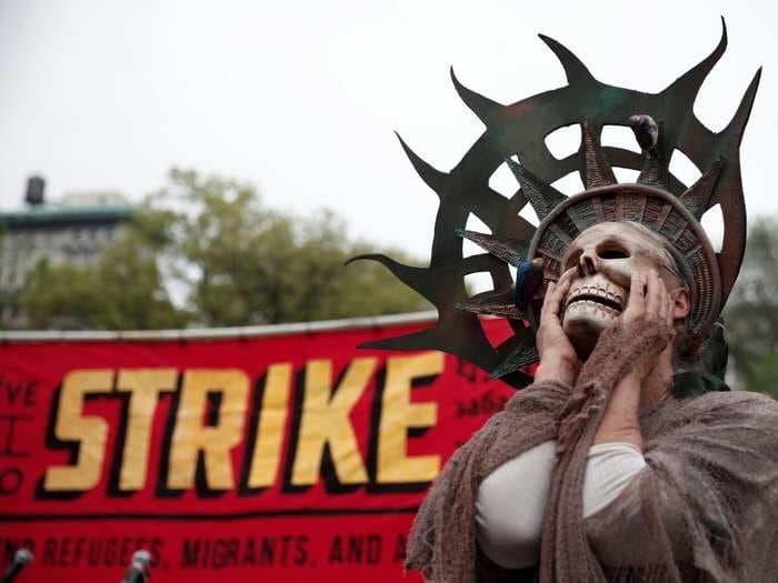 Here's how May Day rallies unfolded around the world