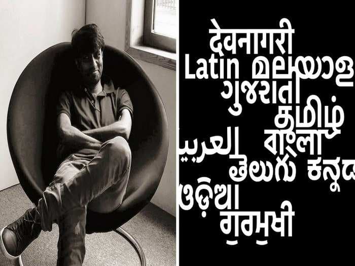 Meet Satya, an Indian typeface expert who Apple, Google, Amazon come to for Indian fonts