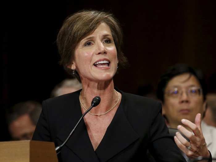 Sally Yates testifies before the Senate about Michael Flynn and Russia