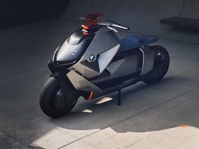 BMW just unveiled an electric scooter concept that looks straight out of the future