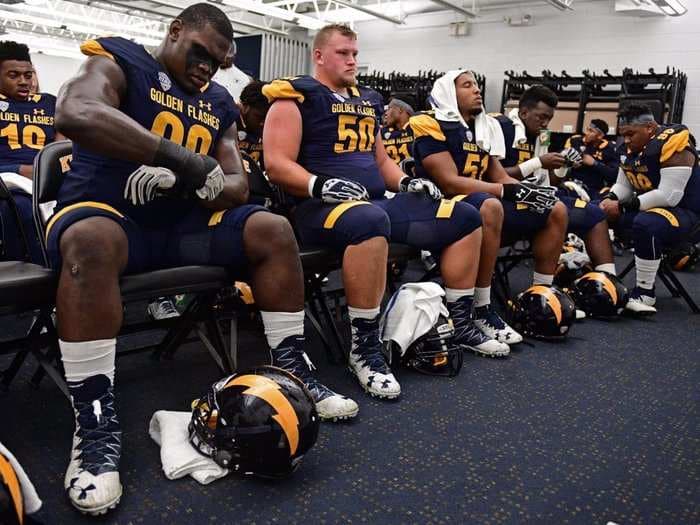 Kent State freshman football player dies after conditioning drills