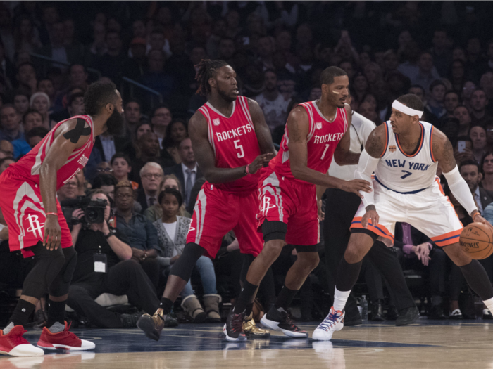 Houston Rockets now reportedly 'turning full attention' to acquiring Carmelo Anthony