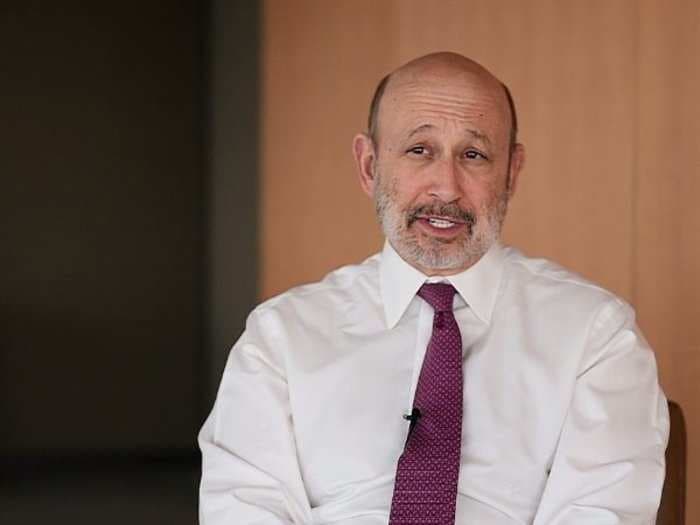 Lloyd Blankfein tweeted a picture of himself from his Harvard days