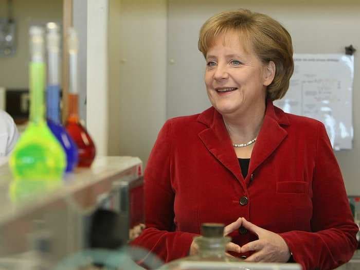 A look at the early career of Angela Merkel, who was reelected as Chancellor of Germany