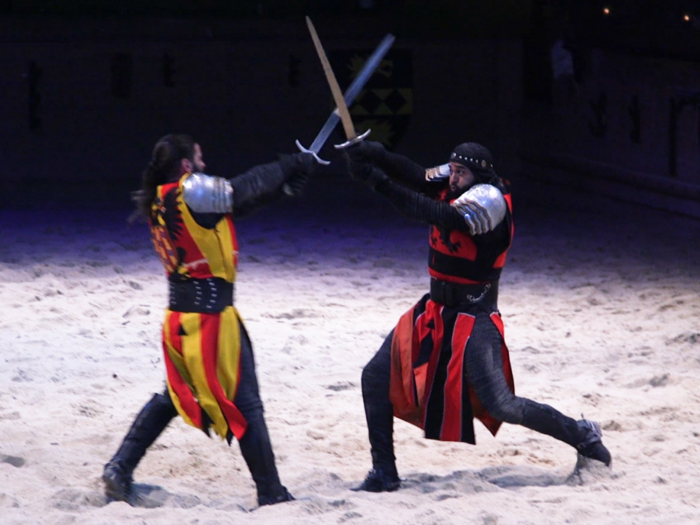 What it takes to be a knight at Medieval Times - a restaurant that features a jousting tournament