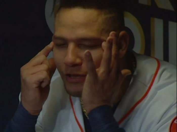 Yuli Gurriel suspended for racist gesture during World Series, but won't serve it until 2018 season