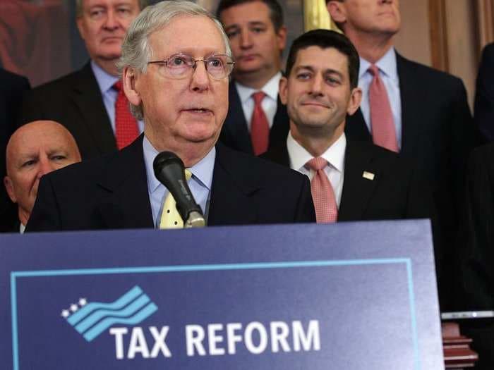 Republicans are hurtling toward passing their massive tax plan - but it could still 'hit a serious snag'