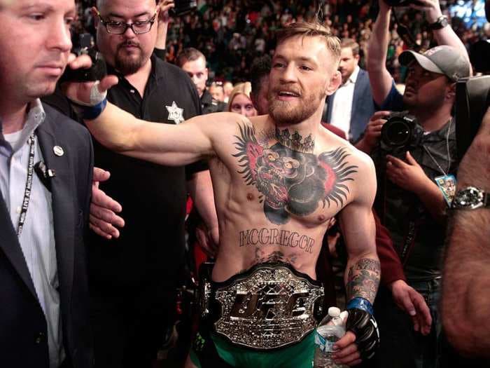 UFC is planning to strip Conor McGregor of his lightweight world championship title - here's why