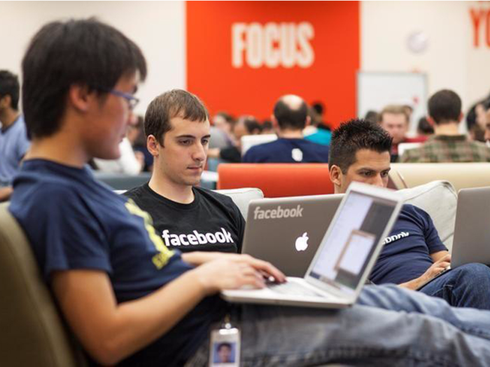 Google and Facebook have similar rules on asking out coworkers: You only get one chance