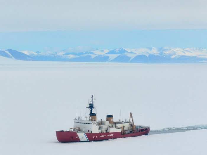 The Coast Guard's only heavy icebreaker has been fighting engine failure and flooding in the frigid Antarctic