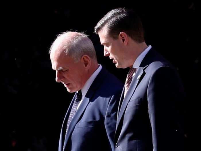 Rob Porter's abuse scandal is roiling the White House to its core, and the knives are coming out for John Kelly