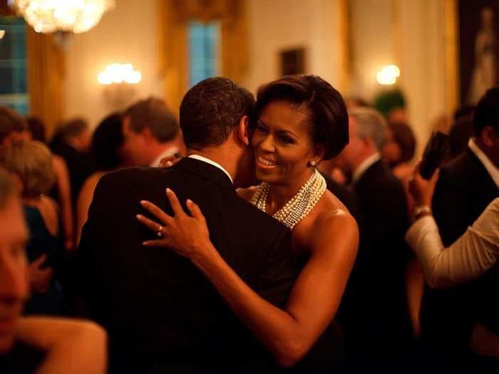 Michelle Obama dedicated a Valentine's Day Spotify playlist to Barack, and it includes Beyonce, Bruno Mars, and Michael Jackson