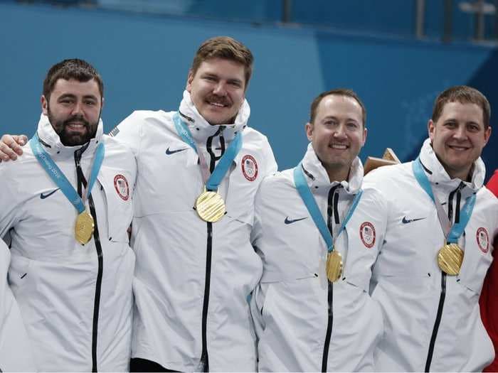 The 'Miracurl on Ice' US curling team were given the wrong medals during ceremony