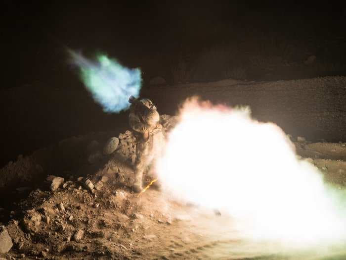 This crazy photo shows the power of the Carl Gustaf M4 bazooka