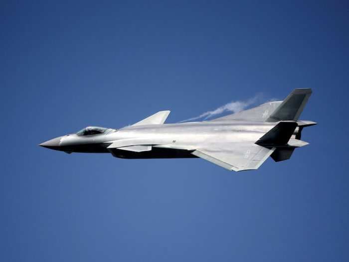 11 photos of the J-20, China's first stealth fighter jet that 'could soon surpass' the F-22 Raptor