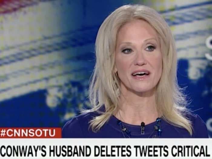 Kellyanne Conway interview goes off the rails after CNN host asks about her husband's tweets criticizing Trump