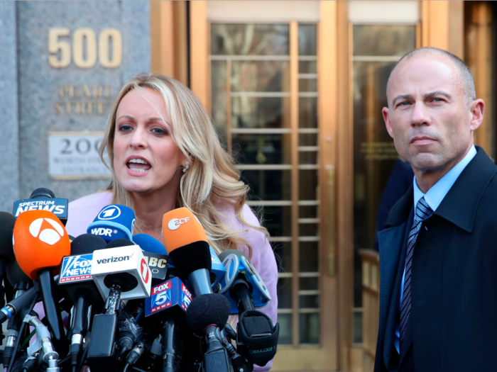 Stormy Daniels just escalated her fight with Trump - this time suing him for defamation