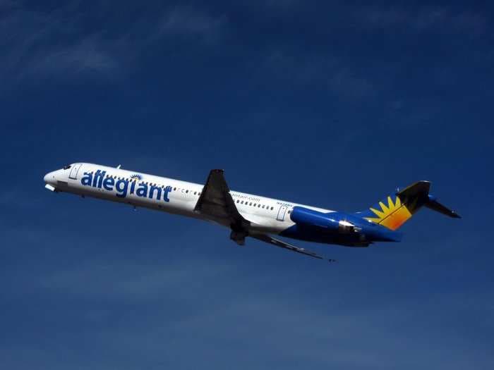 Allegiant flight makes an emergency landing after the crew notices an 'electrical smell'