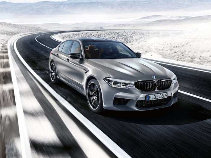 BMW unveils the most powerful M5 super sedan ever