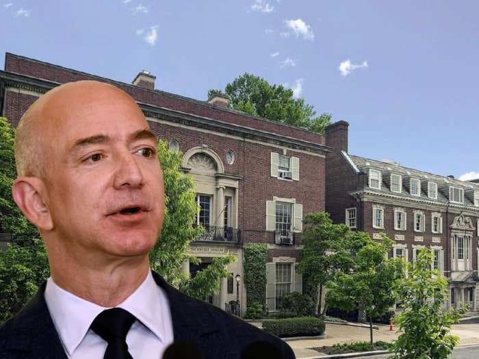 Jeff Bezos is spending $12 million to renovate his Washington, DC, mansion - here's what it will look like when it's done