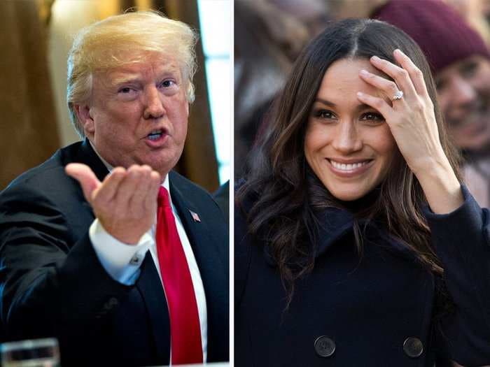 America is so obsessed with the royal wedding that Meghan Markle briefly overtook Trump on Google