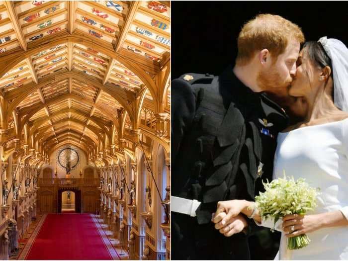 Champagne, langoustines, and pork belly are a few of the things guest are eating at the royal wedding, here's the full menu