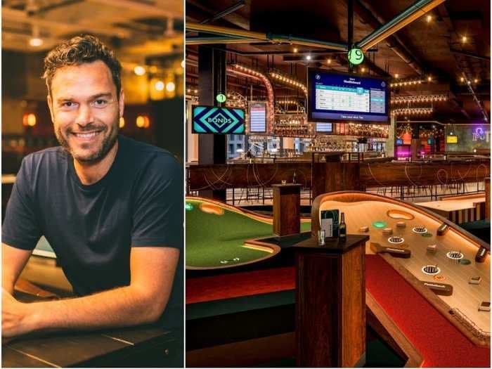 This former dishwasher turned 'social entertainment' bar founder changed drinking culture in London and the US - and he's about to launch a new £6 million concept
