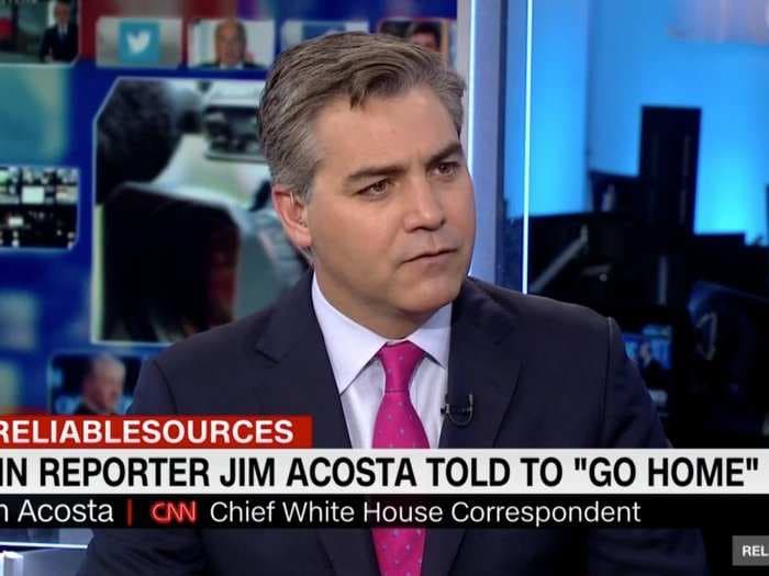CNN's Jim Acosta defends shouting questions at Trump: 'If they want to send me to hell, I'll still be shouting at the devil'