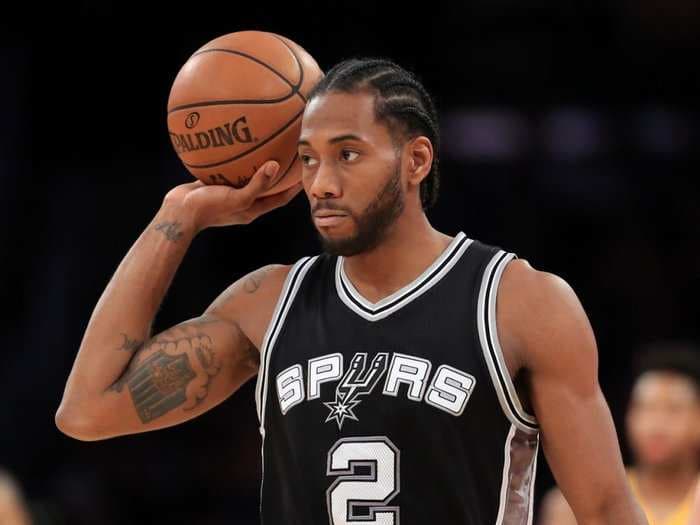 Kawhi Leonard's relationship with the Spurs is so bad he reportedly hid from team executives looking to visit him in New York during the season