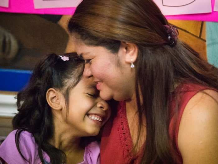 The 6-year-old immigrant girl heard on a secret recording from a detention facility has finally been reunited with her mother
