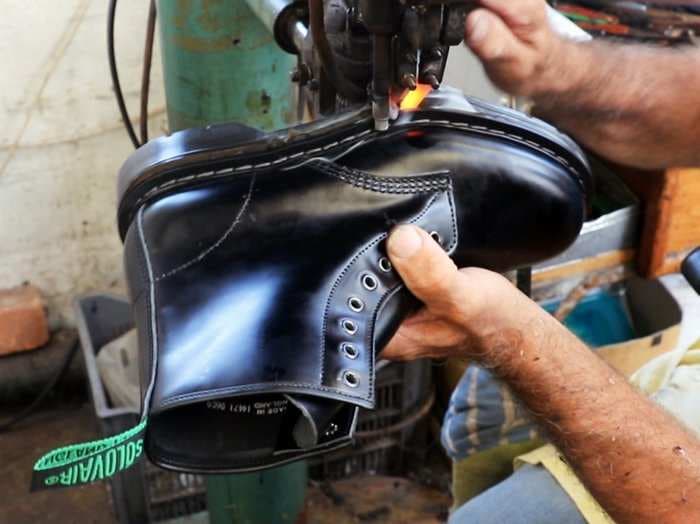 Inside Solovair's shoe factory where it helped make the first ever pair of Dr Martens
