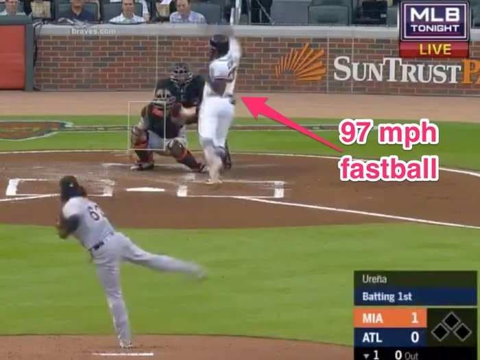 Marlins pitcher ejected on first pitch of game for beaning the hottest hitter in baseball