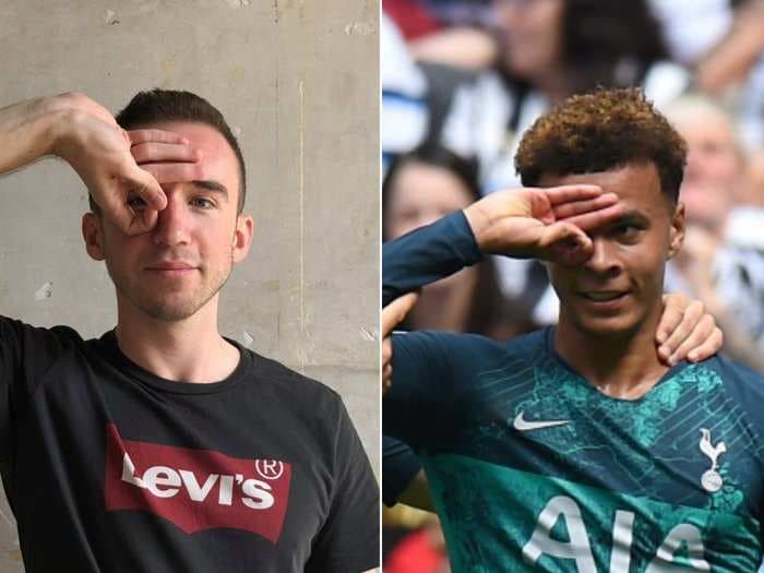 Dele Alli's viral soccer celebration is driving the UK mad - here's how you do it