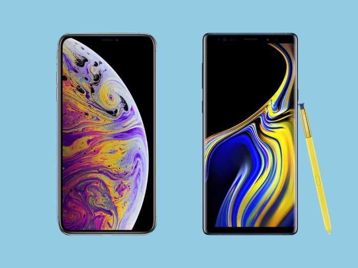 The new iPhone XS Max and Galaxy Note 9 are among the biggest, best, and most expensive phones you can buy - here's how they compare