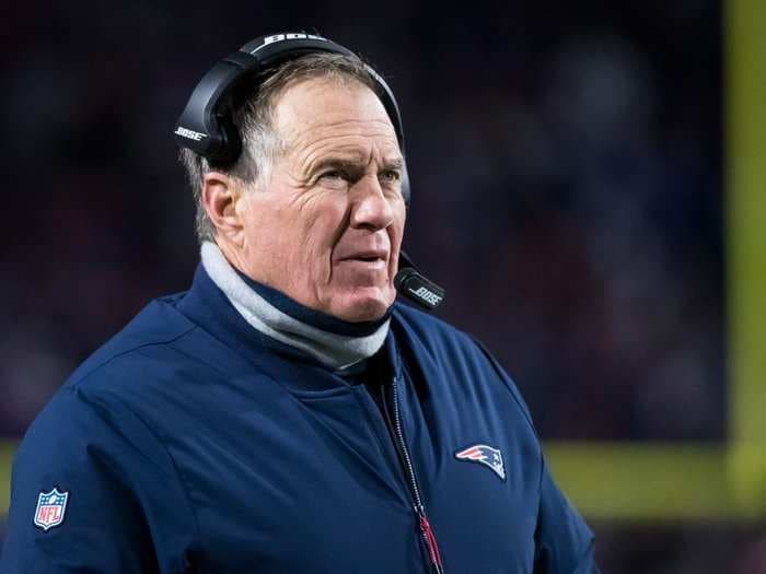 Video shows Bill Belichick can maintain his emotionless front even during the Patriots' biggest moments