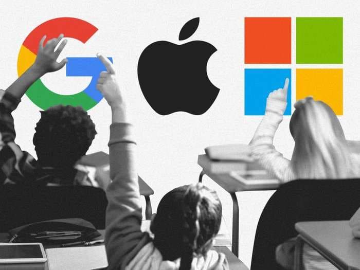 Teachers across America are obsessed with Google products - here's how Apple and Microsoft plan to win them back